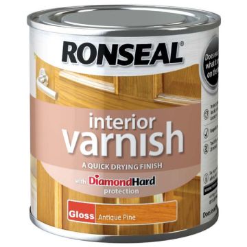 Ronseal Interior Varnish Antique Pine 250ml