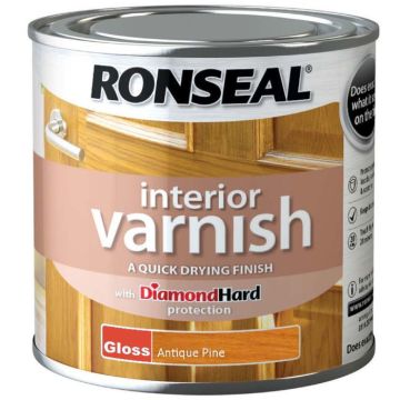 Ronseal Interior Varnish Antique Pine Gloss