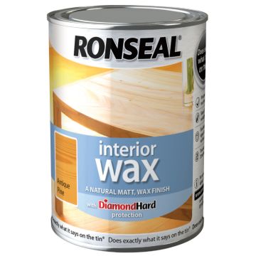 Ronseal Interior Wax Antique Pine 750ml