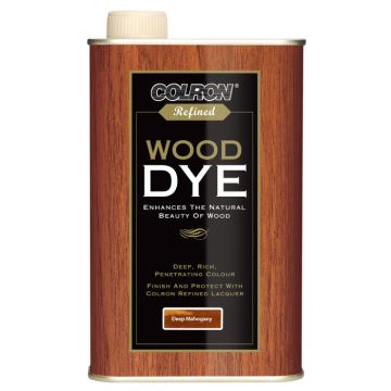 Colron Refined Wood Dye Deep Mahogany 250ml