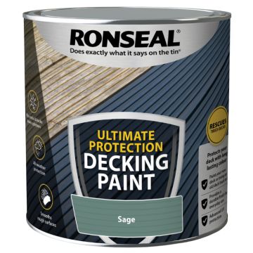 Ronseal Ultimate Protection Decking Paint Sage