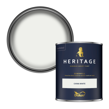 Dulux Heritage Eggshell Paint - China White