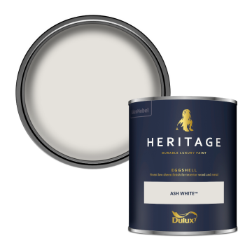 Dulux Heritage Eggshell Paint - Ash White