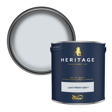 Dulux Heritage Velvet Matt Paint - Light French Grey