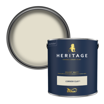 Dulux Heritage Velvet Matt Paint - Cornish Clay