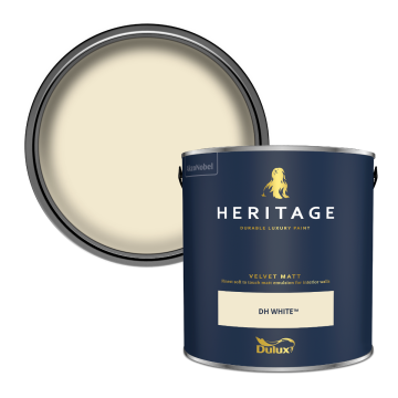 Dulux Heritage Velvet Matt Paint - DH White