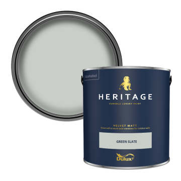 Dulux Heritage Velvet Matt Paint - Green Slate