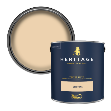 Dulux Heritage Velvet Matt Paint - DH Stone