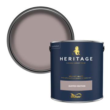 Dulux Heritage Velvet Matt Paint - Dusted Heather