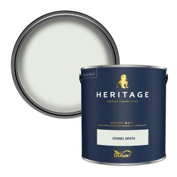 Dulux Heritage Velvet Matt Paint - Fennel White