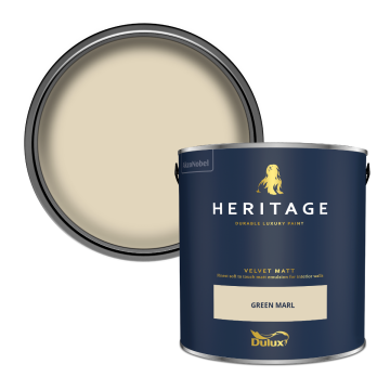 Dulux Heritage Velvet Matt Paint - Green Marl