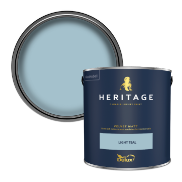 Dulux Heritage Velvet Matt Paint - Light Teal