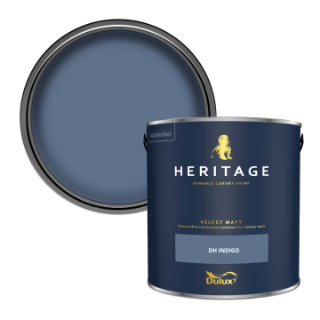 Dulux Heritage Velvet Matt Paint - DH Indigo