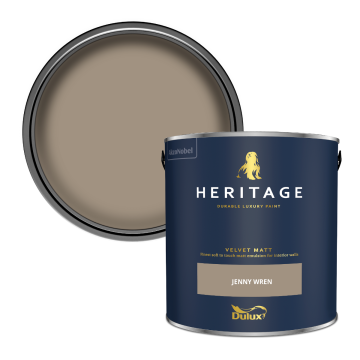 Dulux Heritage Velvet Matt Paint - Jenny Wren