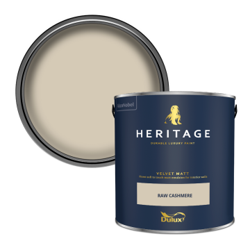 Dulux Heritage Velvet Matt Paint - Raw Cashmere