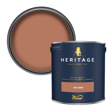 Dulux Heritage Velvet Matt Paint - Red Sand