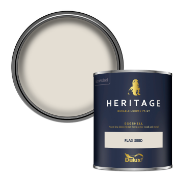 Dulux Heritage Eggshell Paint - Flax Seed