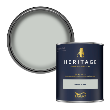 Dulux Heritage Eggshell Paint - Green Slate