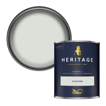 Dulux Heritage Eggshell Paint - Silver Fern