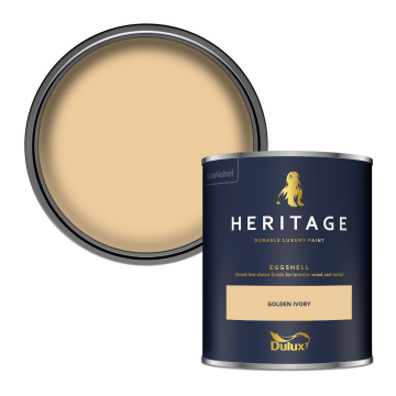 Dulux Heritage Eggshell Paint - Golden Ivory