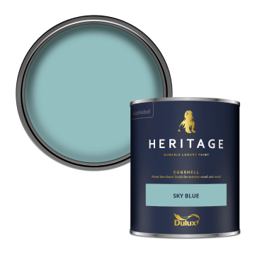 Dulux Heritage Eggshell Paint - Sky Blue