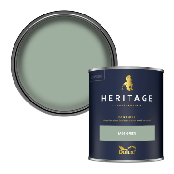 Dulux Heritage Eggshell Paint - Sage Green