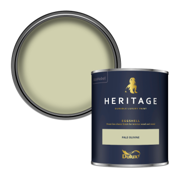 Dulux Heritage Eggshell Paint - Pale Olivine