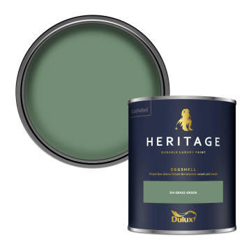 Dulux Heritage Eggshell Paint - DH Grass Green