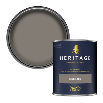 Dulux Heritage Eggshell Paint - Mud Lark