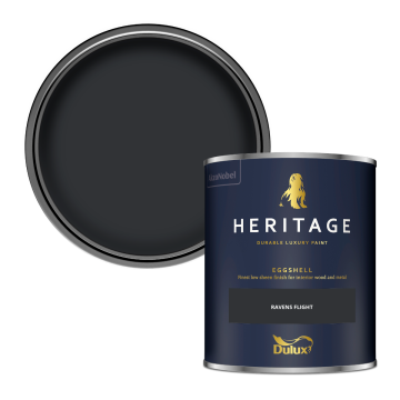 Dulux Heritage Eggshell Paint - Ravens Flight