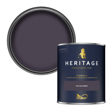 Dulux Heritage Eggshell Paint - Wild Blackberry