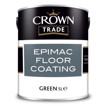 Crown Trade Epimac Floor Coating Green 5 Litre