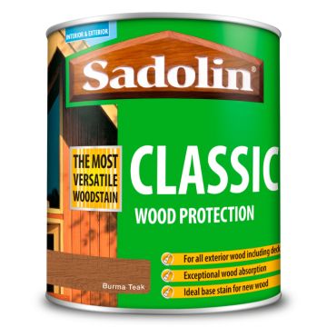 Sadolin Classic All Purpose Woodstain Burma Teak