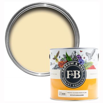 Farrow & Ball Orange coloured White (No.W5) - 100ml Tester Pot