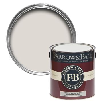 Farrow & Ball Estate Eggshell Strong White (No.2001)