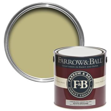 Farrow & Ball Dead Flat Churlish Green (No.251) - 750ml