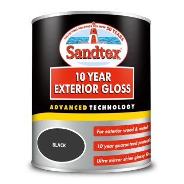 Sandtex Retail 10 Year Exterior Gloss Black