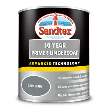 Sandtex 10 Year Primer Undercoat - Dark Grey