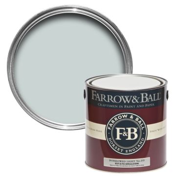 Farrow & Ball Exterior Eggshell Borrowed Light (No.235) - 2.5 Litre