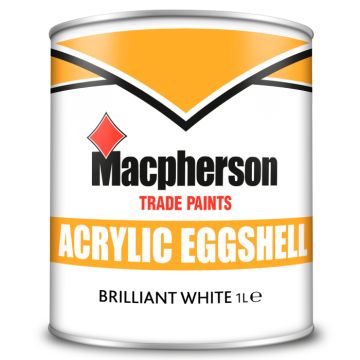 Macpherson Acrylic Eggshell Brilliant White