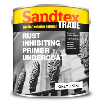 Sandtex Trade Rust Inhibiting Primer Undercoat - Grey 2.5 Litre