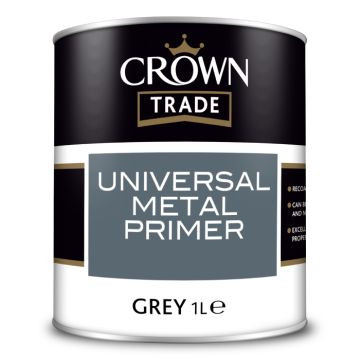 Crown Trade Universal Metal Primer Grey