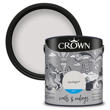 Crown Walls & Ceilings Matt Emulsion - Spotlight