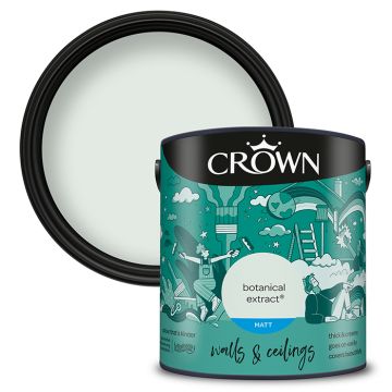 Crown Walls & Ceilings Matt Emulsion - Botanical Extract