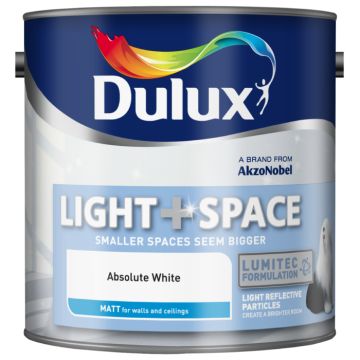 Dulux Light & Space Matt Absolute White
