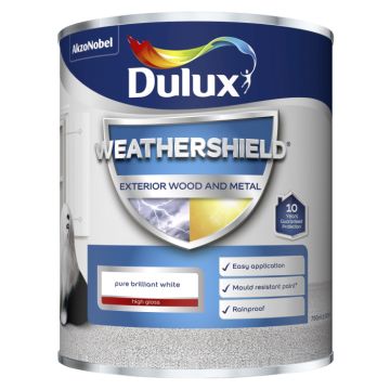 Dulux Weathershield Gloss Pure Brilliant White
