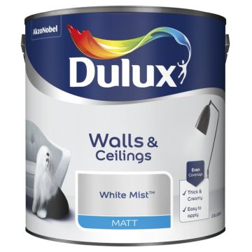 Dulux Matt White Mist