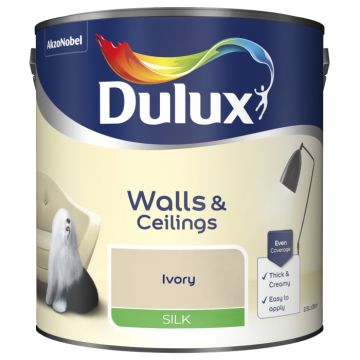 Dulux Silk Ivory 2.5 Litre