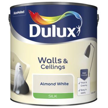 Dulux Silk Almond White 2.5 Litre