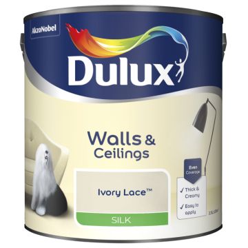 Dulux Silk Ivory Lace 2.5 Litre